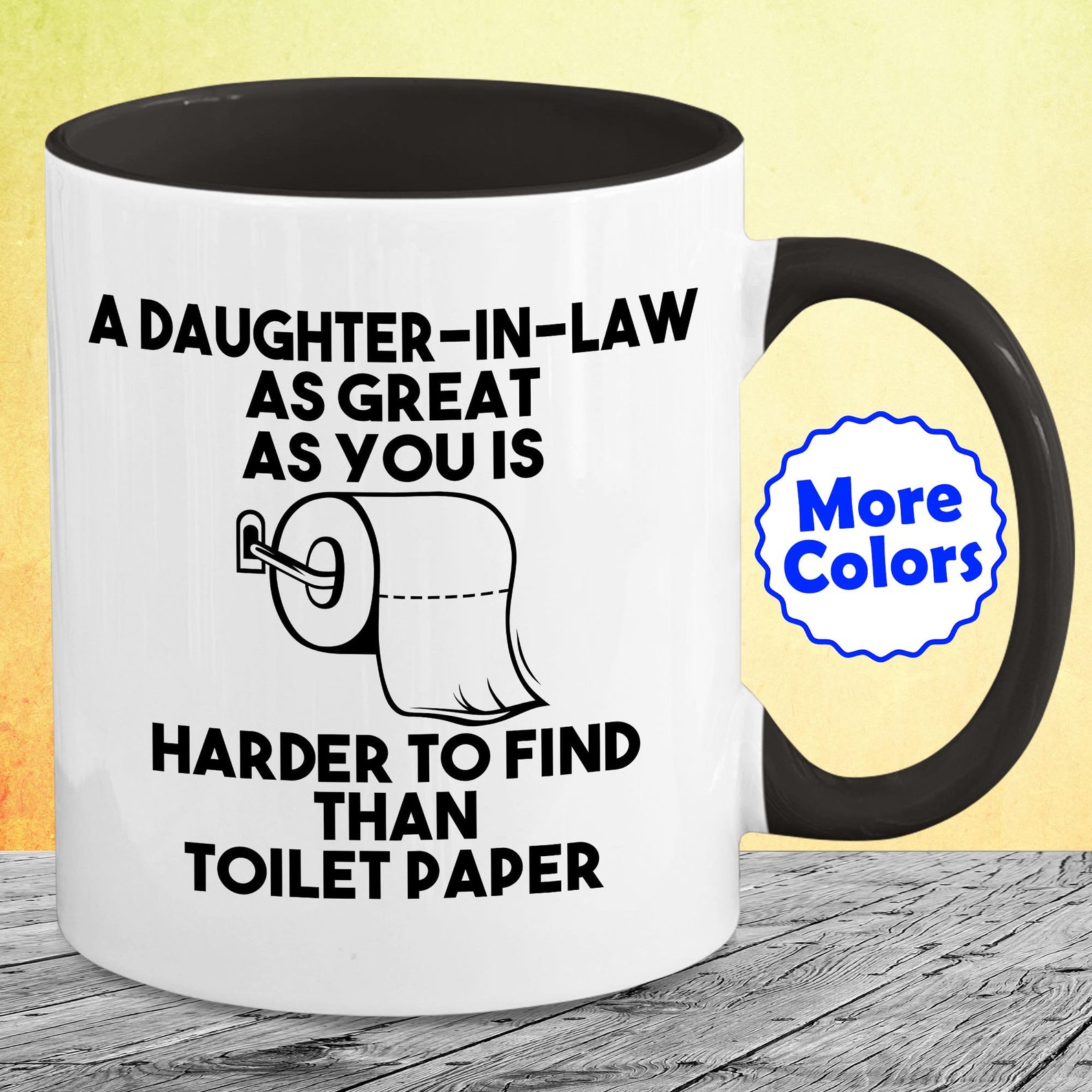 Daughter in Law Mug Coffee Cup Funny Gifts for Birthday Etsy