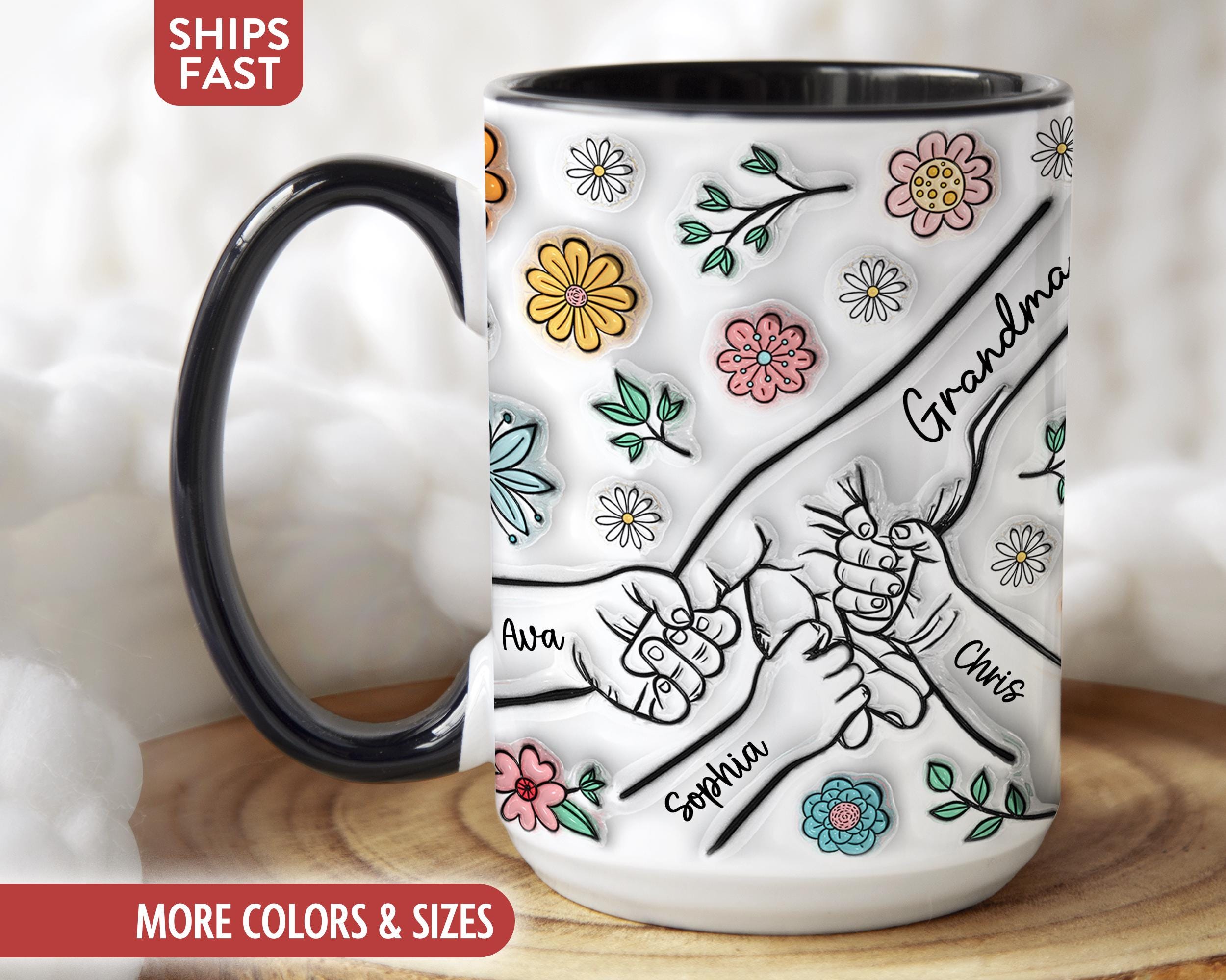 4 oz ceramic coffee mug White & Gold Beldi Ceramic Cup
