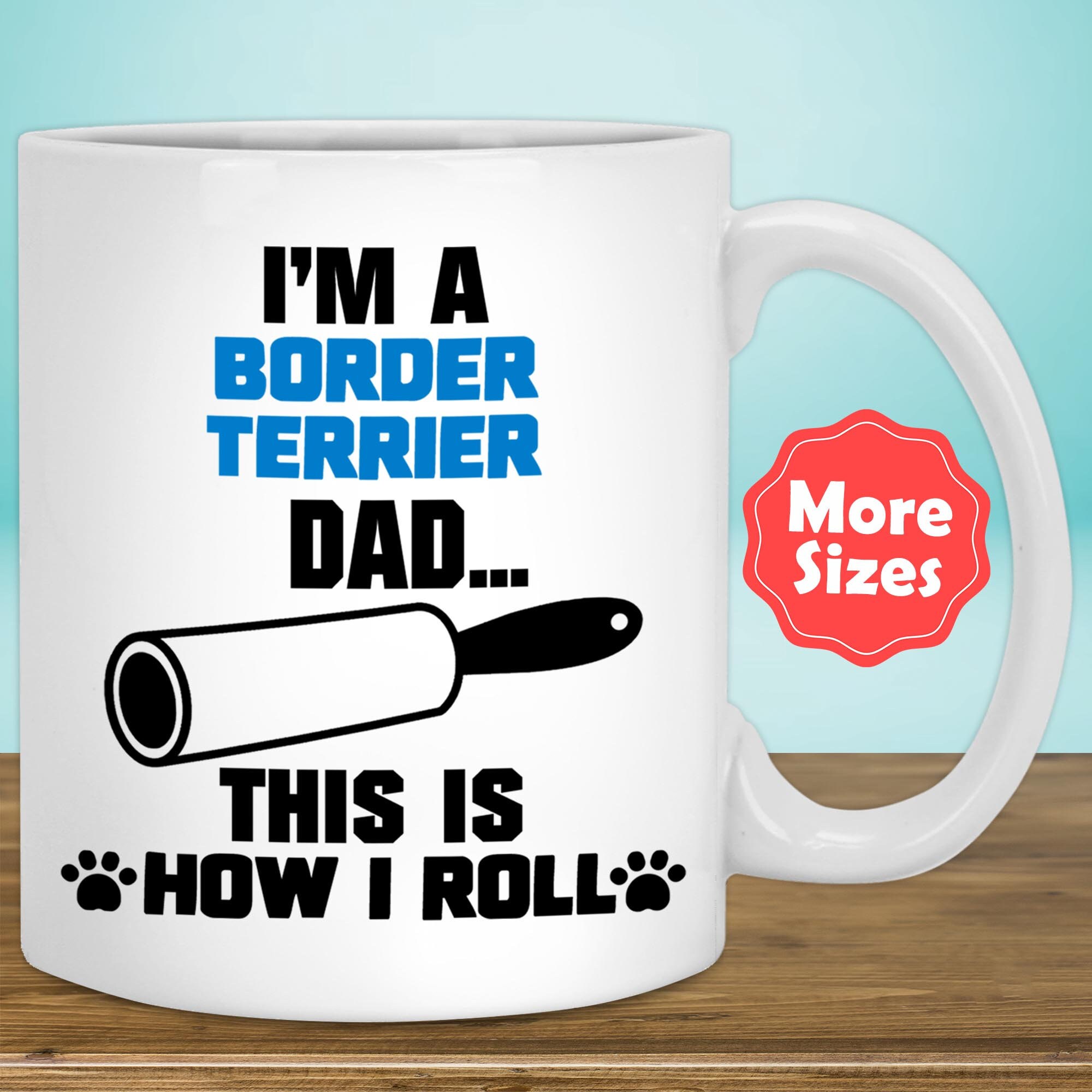 BORDER TERRIER DOG gift idea mug cup present 