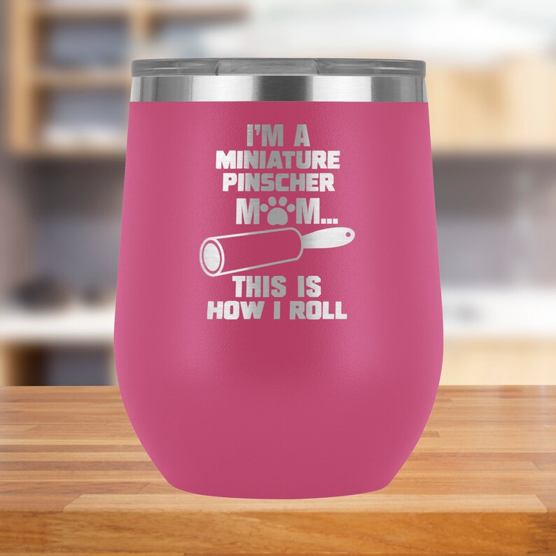 Funny Miniature Pinscher Gifts Min Pin Mini Doberman Wine ...