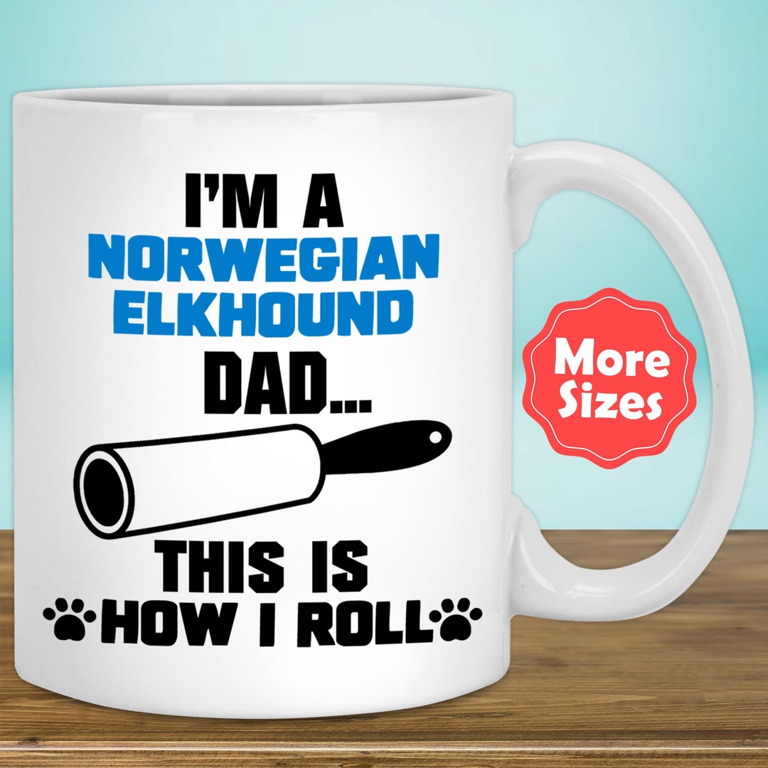 Lustige Norwegische Elchhund Geschenke Tasse Kaffeetasse Hund Etsy.de