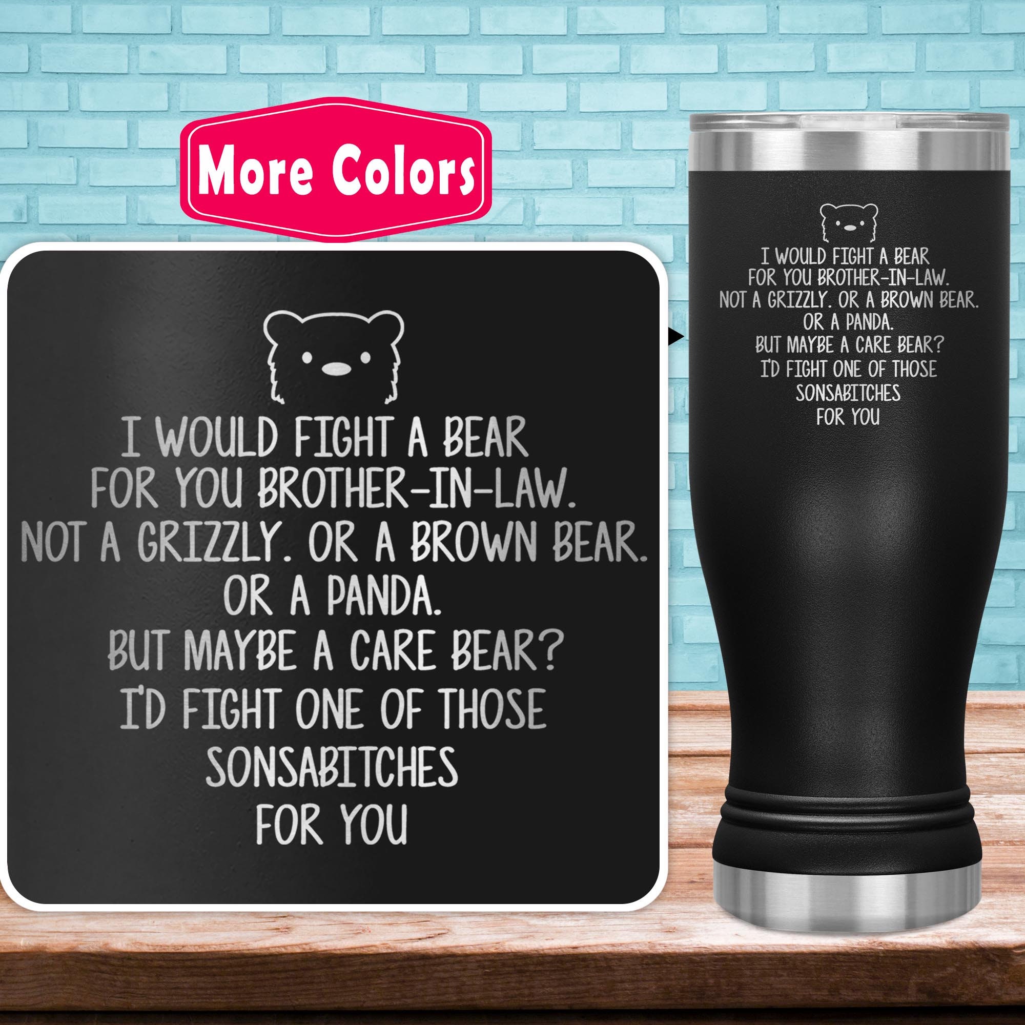 Funny Brother In Law Gifts For Brother In Law Pilsner Tumbler Etsy funny-brother-in-law-gifts-for-brother-in-law-pilsner-tumbler-etsy
