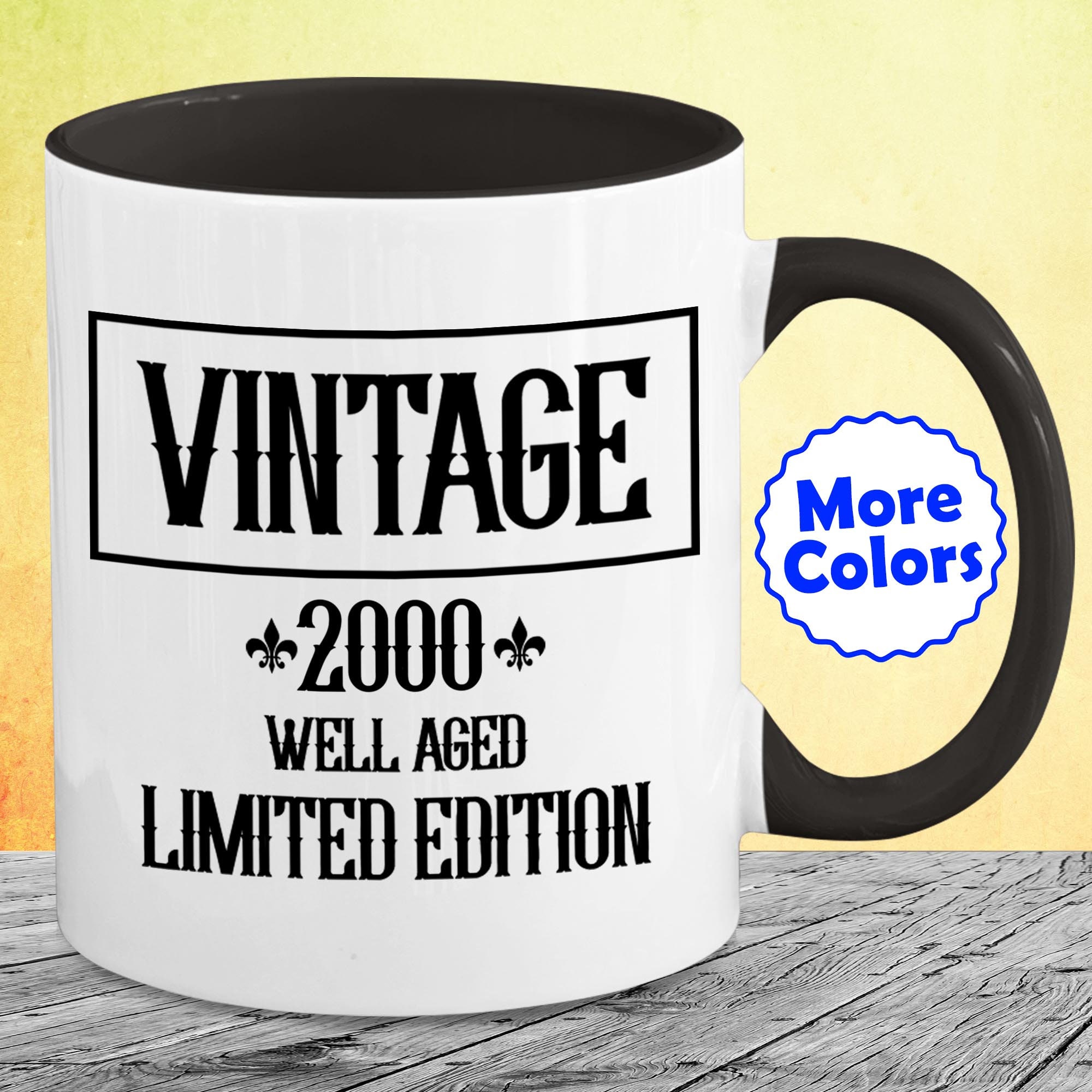 21st Birthday Mug Coffee Cup 21 Twenty One First 2000 Funny | Etsy