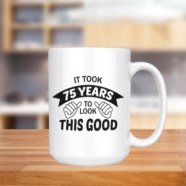 75th Birthday Gift For Women Men Her Him Mom Dad Grandma