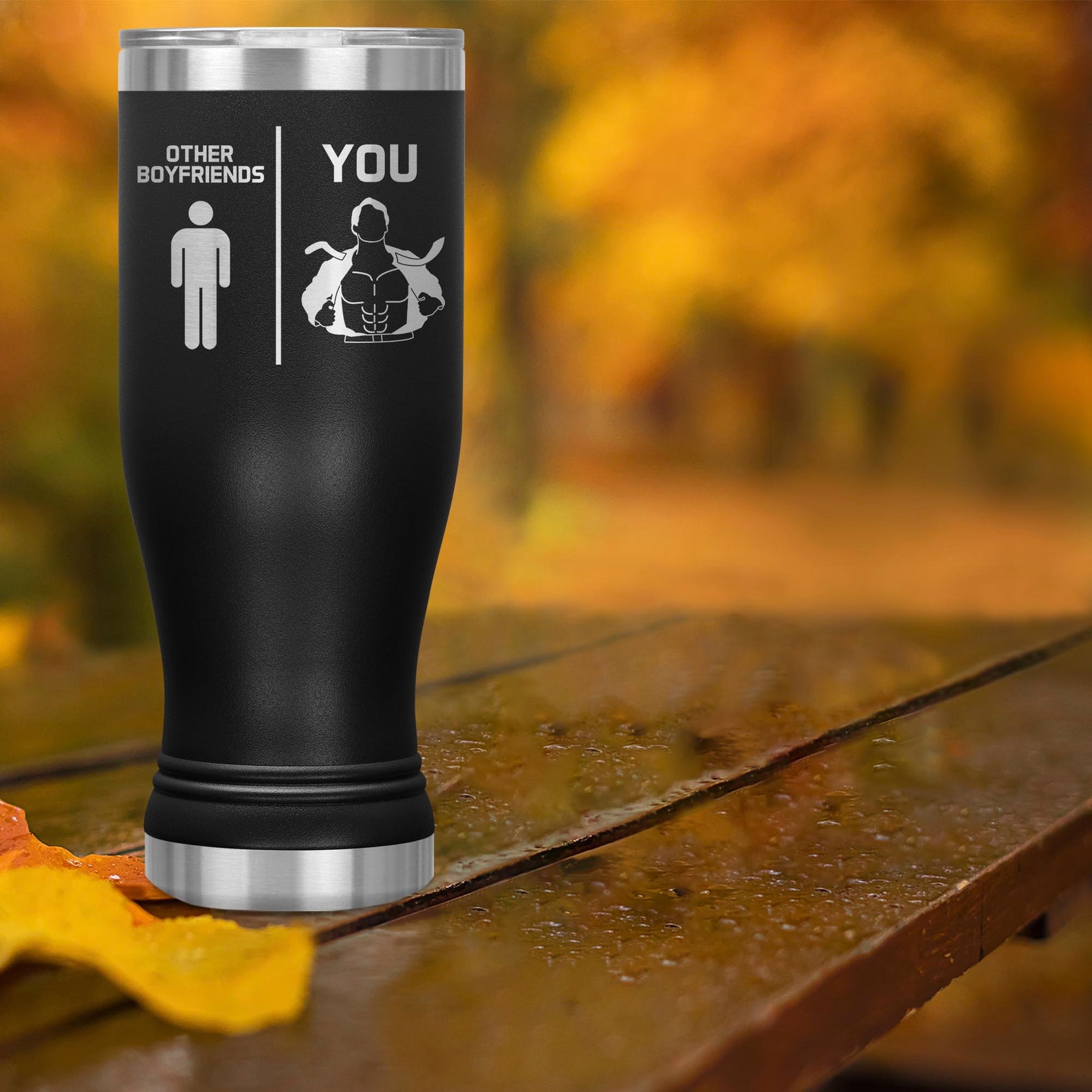 Funny Boyfriend Gifts For Boyfriend Pilsner Tumbler Beer Glass Etsy