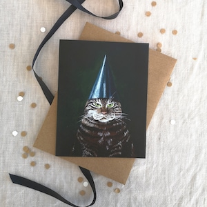 Happy Birthday Cat Card // Grumpy Cat Birthday Card // Cat Lover Card