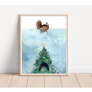 Holiday Jaws Giclée Print