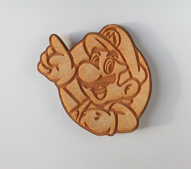 Star Wars Fridge Magnet Handmade Laser Cut Wood Gift