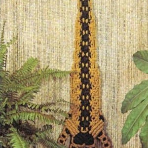 Giraff Vintage Makramémönster PDF