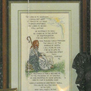 The 23rd Psalm Cross Stitch pattern PDF