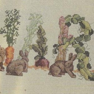 Hare Cross Stitch pattern PDF