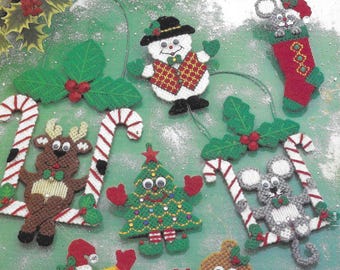 Fast and fun Ornaments plastic canvas PDF