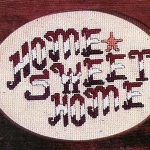 Americana Home Sweet Home Cross Stitch PDF