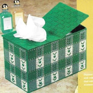 Tank topper plastic canvas pattern PDF