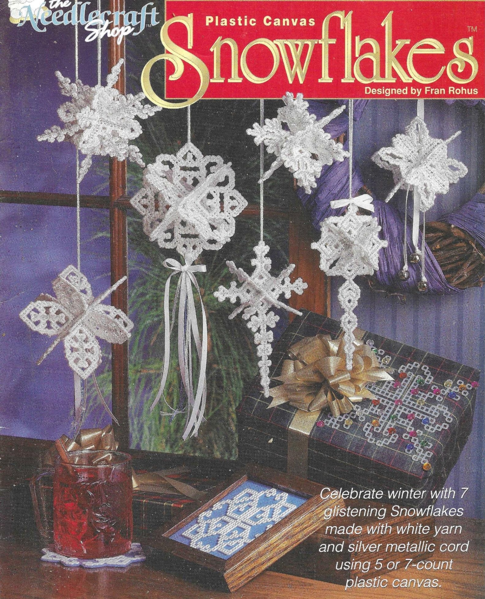 Seven 3d Snowflakes Plastic Canvas PDF - Etsy