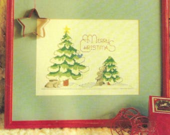 Merry Christmas Cross Stitch Sampler Downloadable Pattern - Etsy