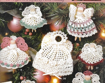 32 patrones de ángeles de crochet, PDF, Libro de Angelitos