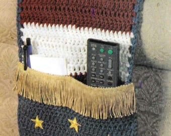 Crochet armchair caddy pattern PDF