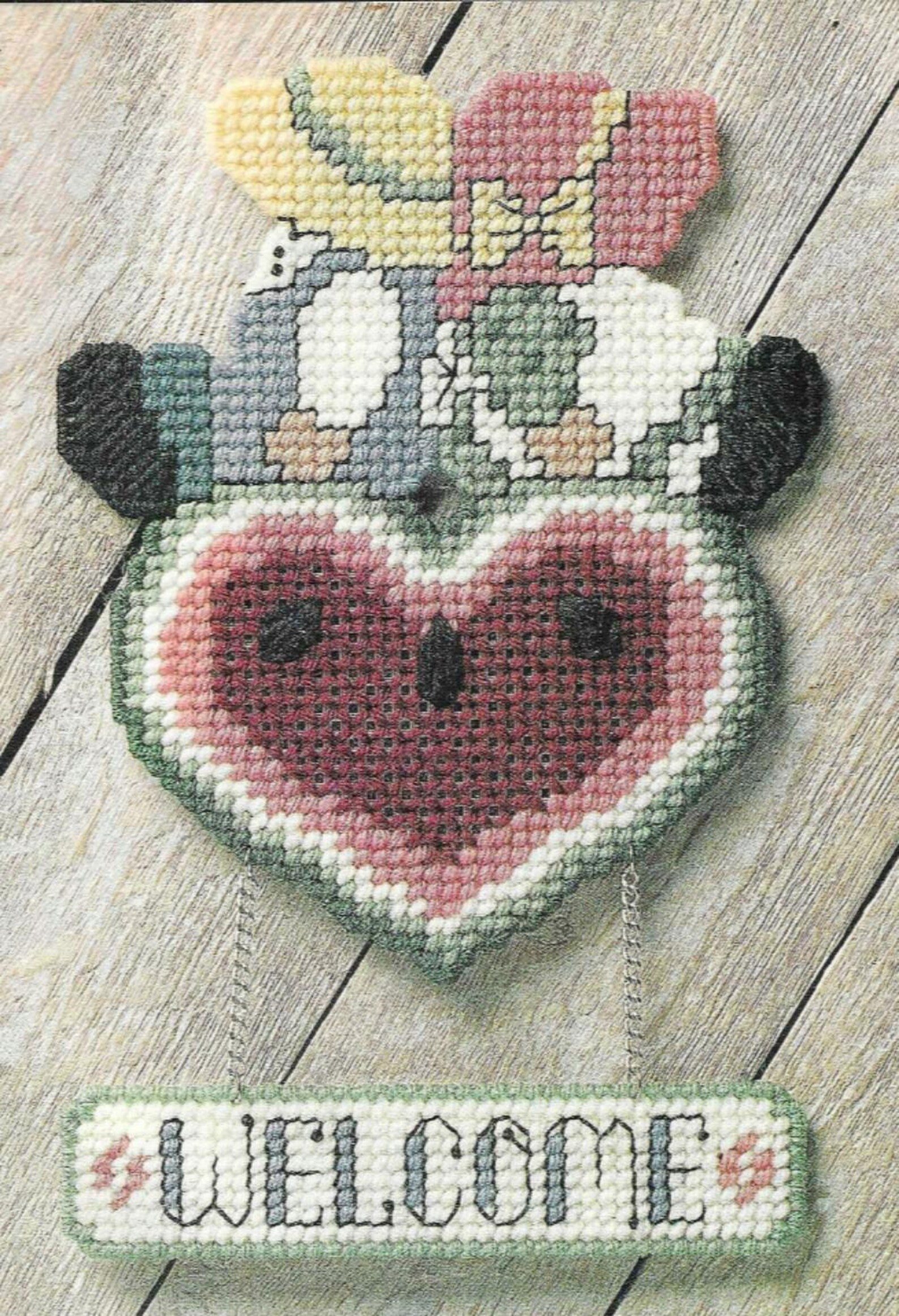 Country Welcome Sign Plastic Canvas Pattern PDF - Etsy