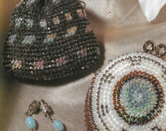 Two Vintage beaded crochet change purses PDF