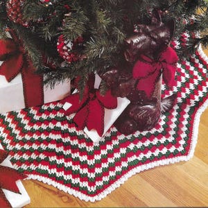 Schema per gonna albero di Natale all&#39;uncinetto PDF