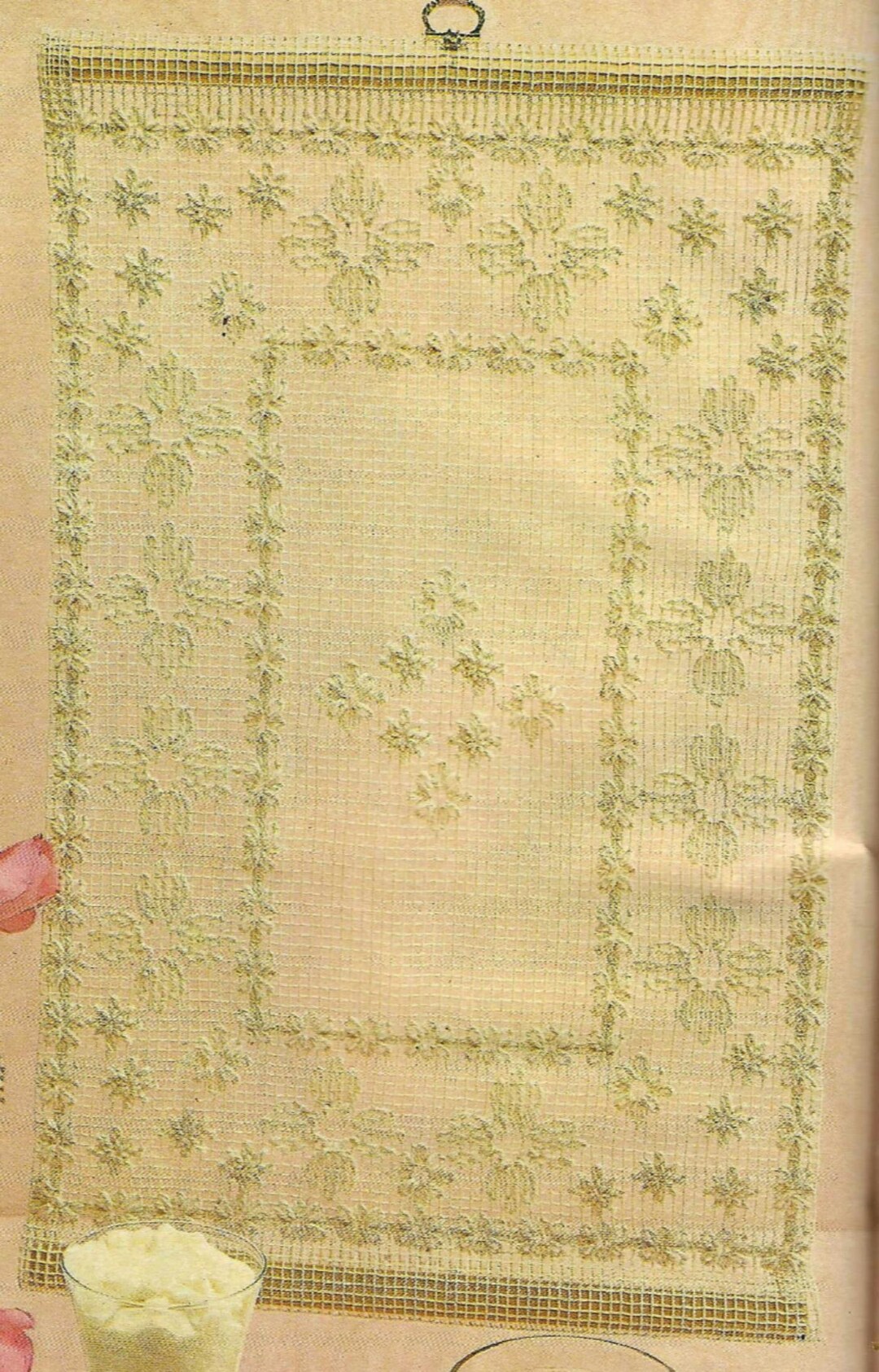 Vintage Net Darning Pattern PDF - Etsy