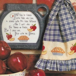 Kitchen cross stitch pattern PDF