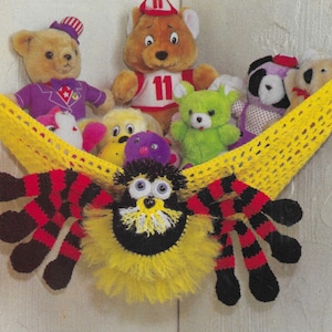 Toy Net spiderweb Crochet pattern PDF