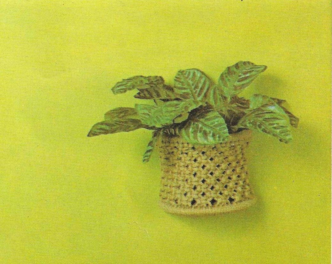 Vintage Wall Basket Macrame Pattern PDF - Etsy