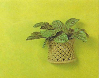 Cestino da parete vintage modello Macramè PDF