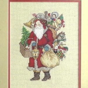 Olde Santa Cross Stitch PDF
