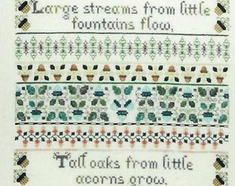 Acorns Sampler Cross Stitch PDF