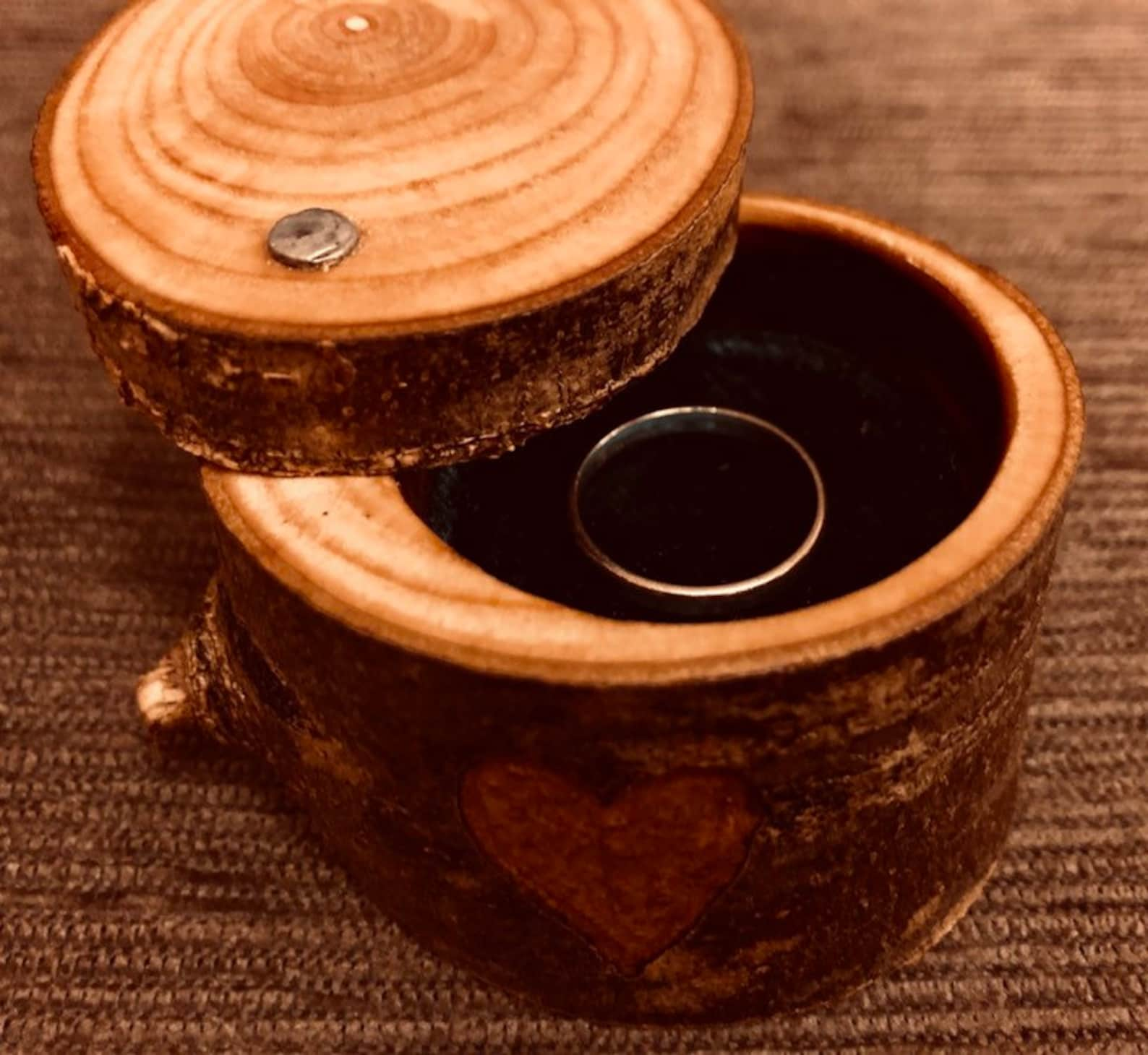 Dartmoor wood ring box