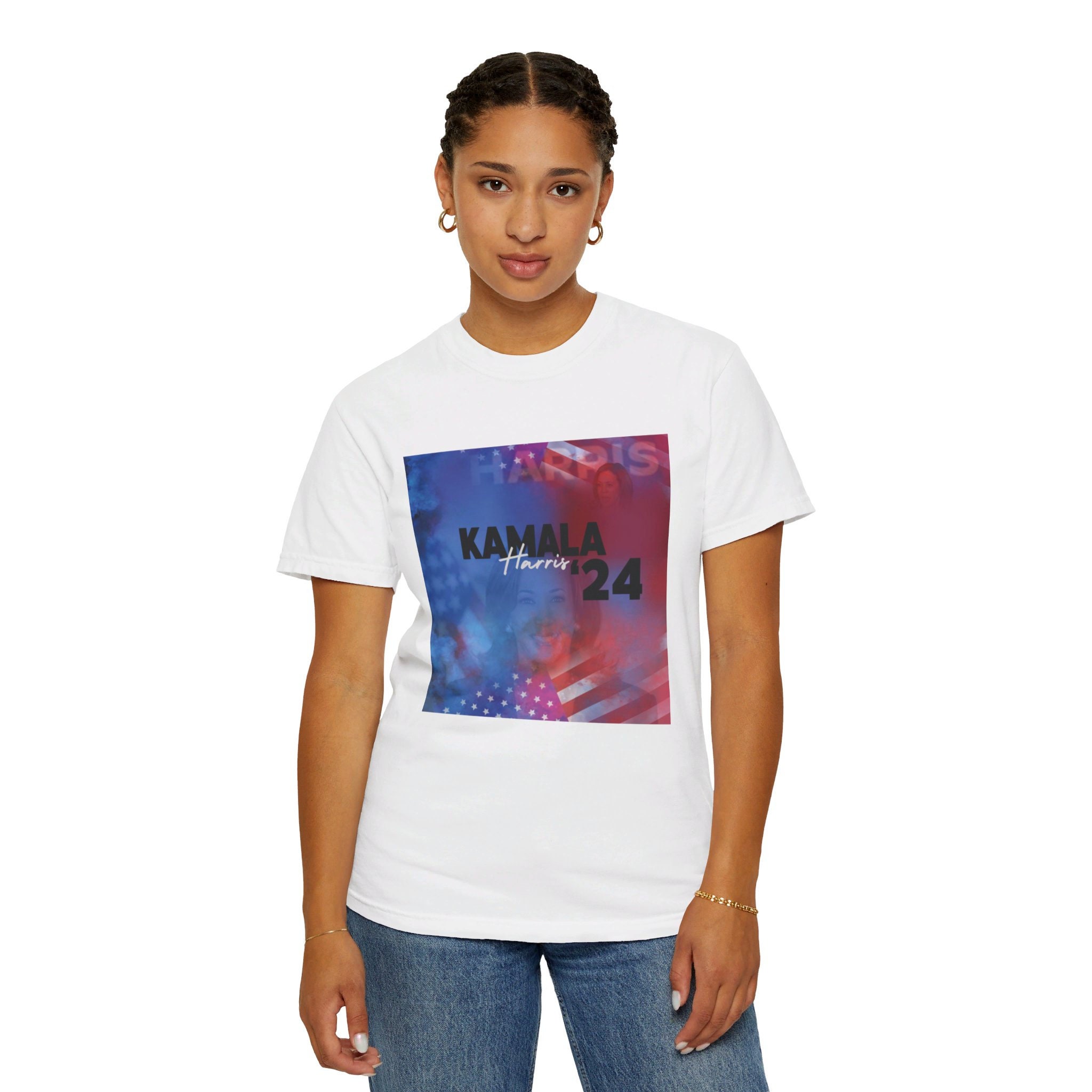 T-shirt Campagne Kamala Harris 2024 - Vote Pour Le Peuple - Modèle GKH02 - Homme