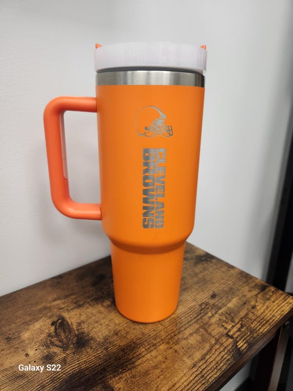 Cleveland Browns 40oz Tumbler - Etsy