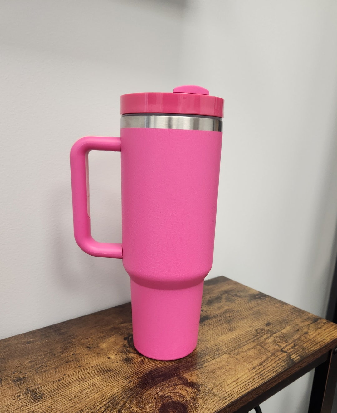 40 OZ TUMBLER - BEYOND BLOOMS PINK ORANGE main image 1