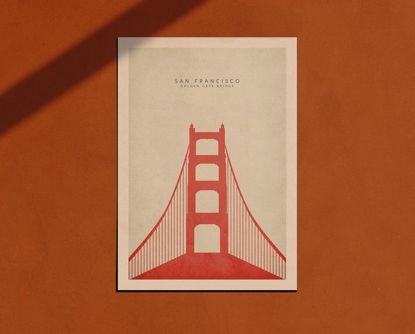 San Francisco Print San Francisco Poster San Francisco Wall Etsy