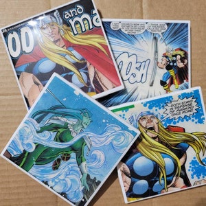COASTERS - Mighty THOR #3  Comic Coasters! No Reproductions, Cut from the Book Pages! *See details