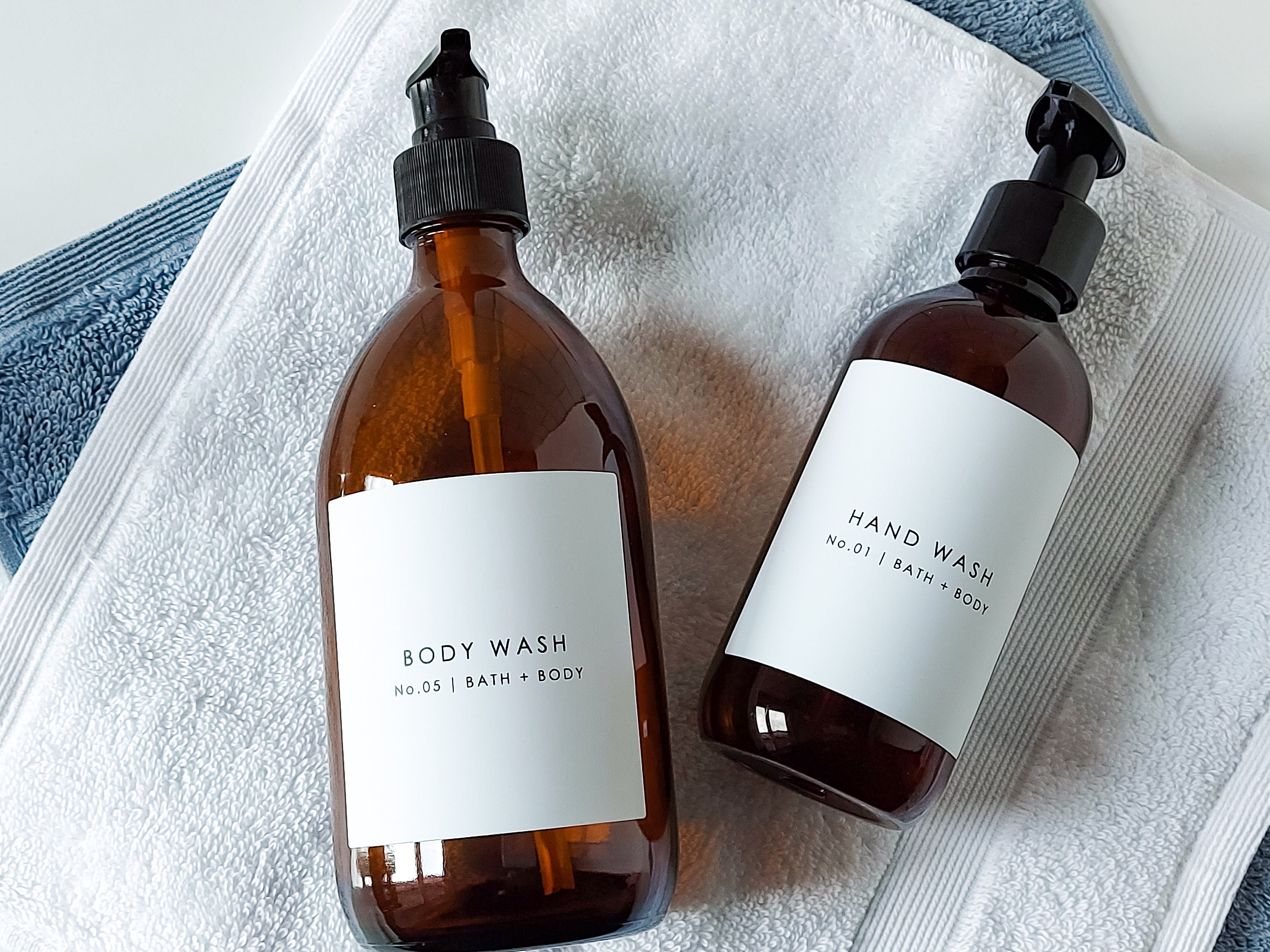 Bath and Body labels Contemporary Collection. Waterproof. Etsy