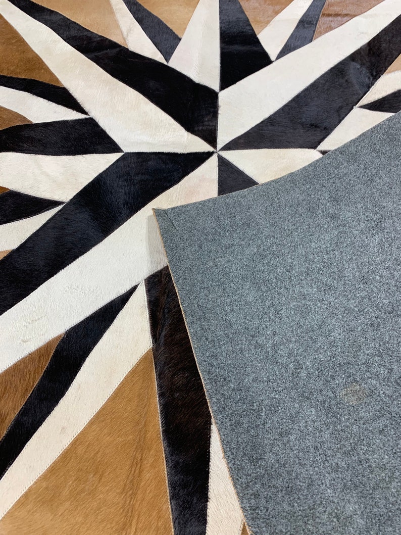 Home Decor Floor Rugs, Cowhide Rug Patchwork, Customized Floor Rugs