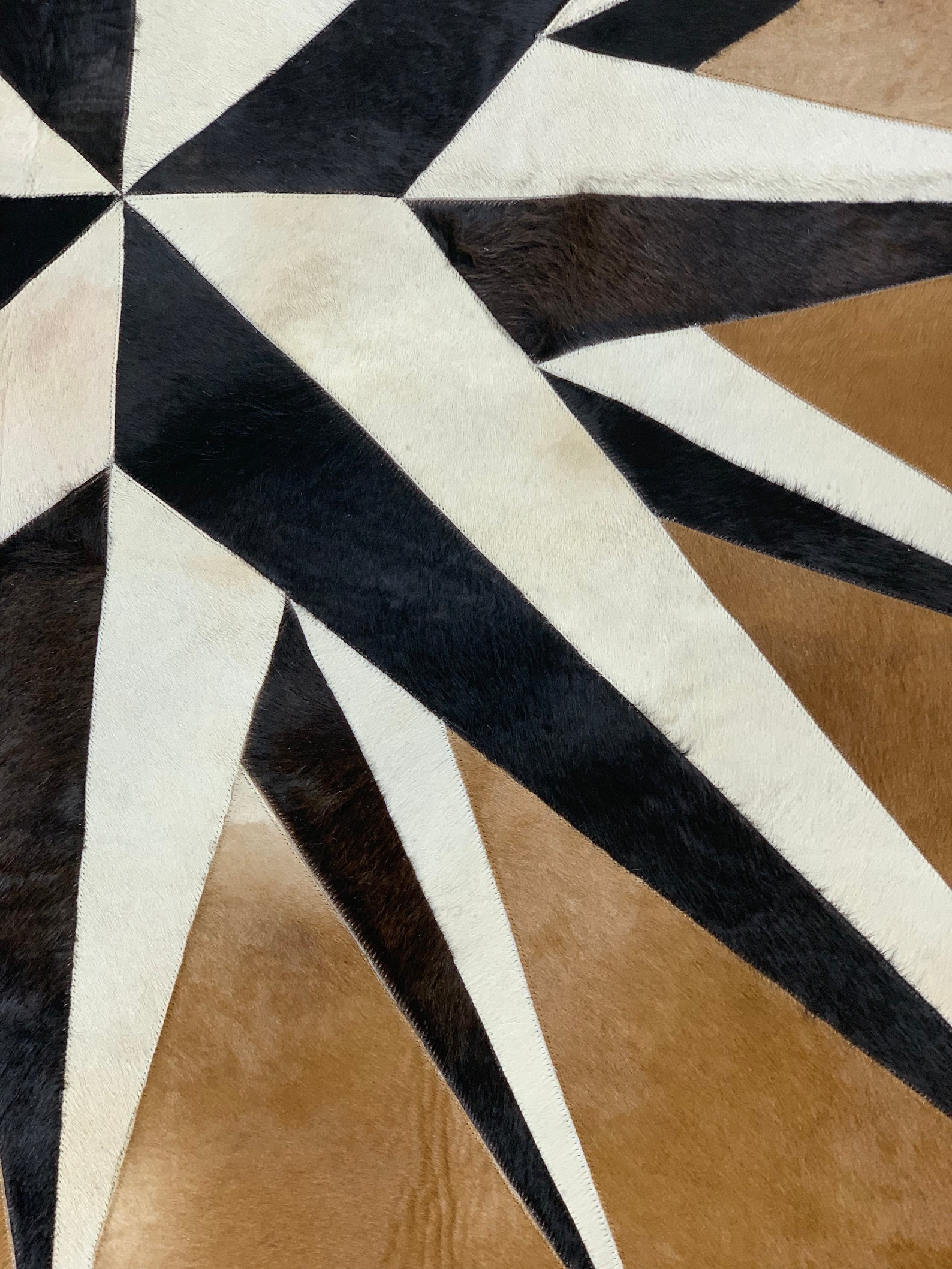 Home Decor Floor Rugs, Cowhide Rug Patchwork, Customized Floor Rugs