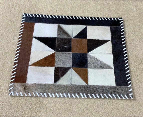 Cowhide Table Runner Cowhide Runner Table Runner Matching Etsy