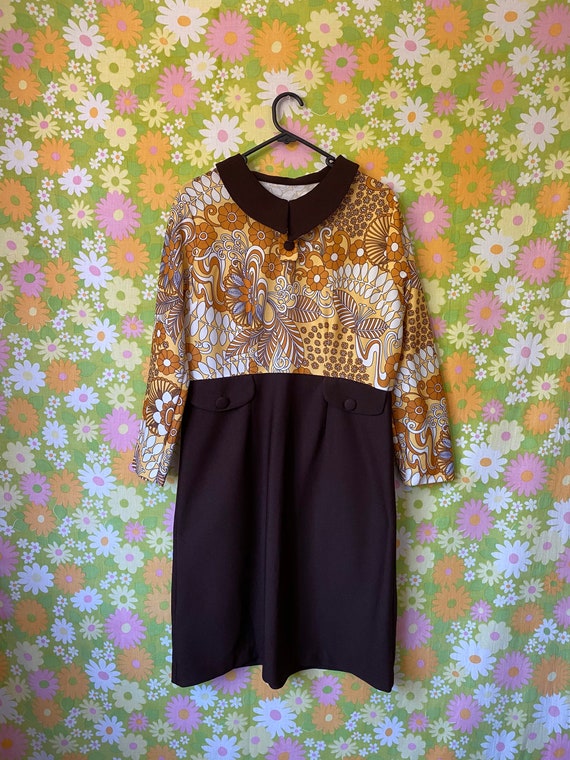 1960’s Psychedelic Print Mini Dress