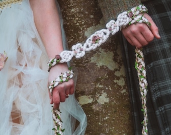 Handfasting Cords for a Wedding Ceremony — Ceotha - handfasting Cords