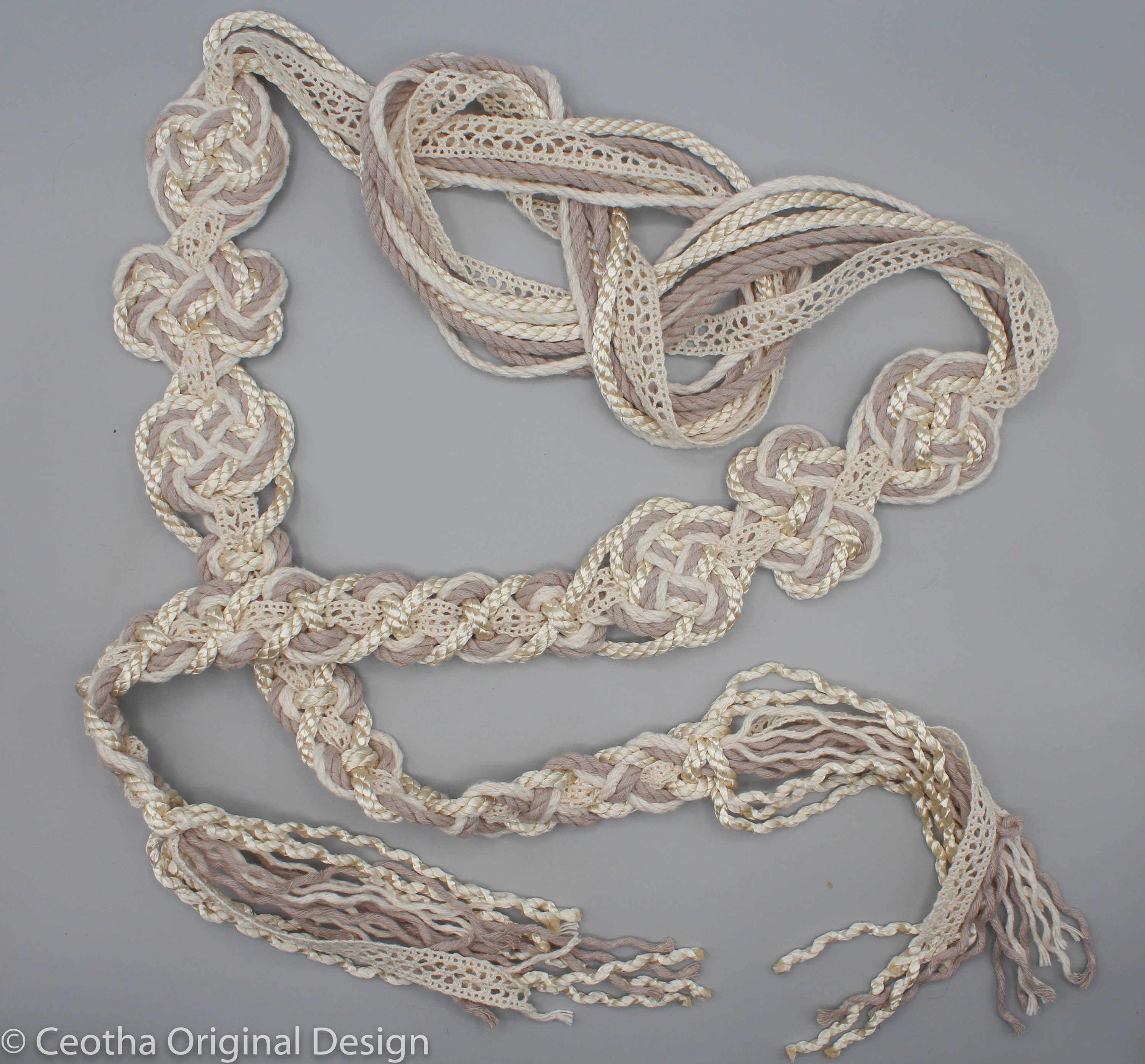 Handfasting Cord: Talisman Bespoke Celtic Love Knot Wedding Cord