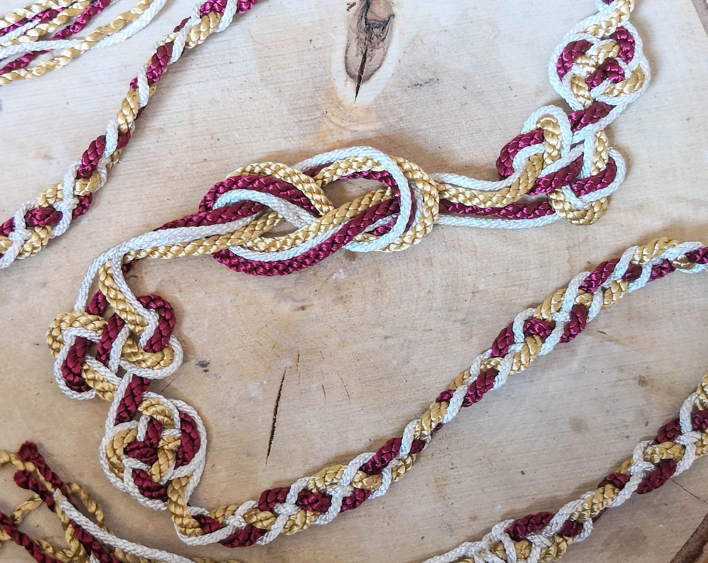 Handfasting Cord Infinity Knot bespoke artisan handfasting Etsy