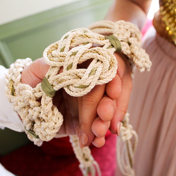 Handfasting Cord Natural Triple: Bespoke Artisan -  UK in 2023