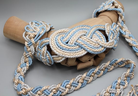 Handfasting Cord Celtic 'nine Knots' Design Ivory Taupe / Bronze Custom  Infinity Love Knot Wedding Handtying Cord/ribbon/rope/sash 