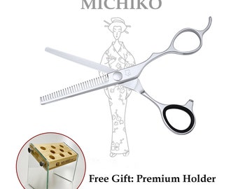 Hair Thinning Scissors Thinner Texturizer Shears MICHIKO AICHI T30 Authentic Japanese-Free Gift with Purchase