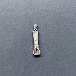 Sterling Silver Clipper Pendant Gift for Barber Hairstylist Mother&#39;s Day Gift